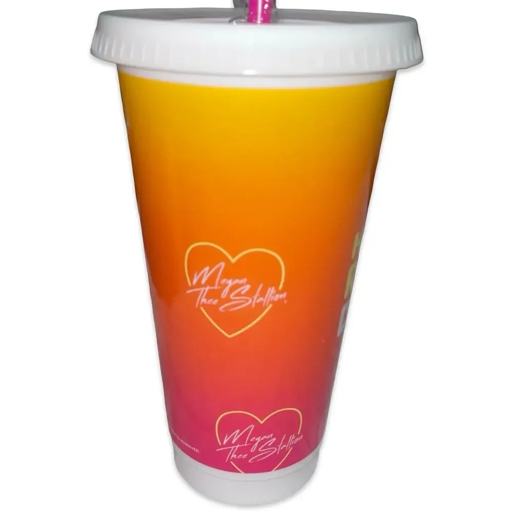Dunkin Megan Thee Stallion Hot Girls Run on Dunkin Reusable Cup Limited Ed 2026